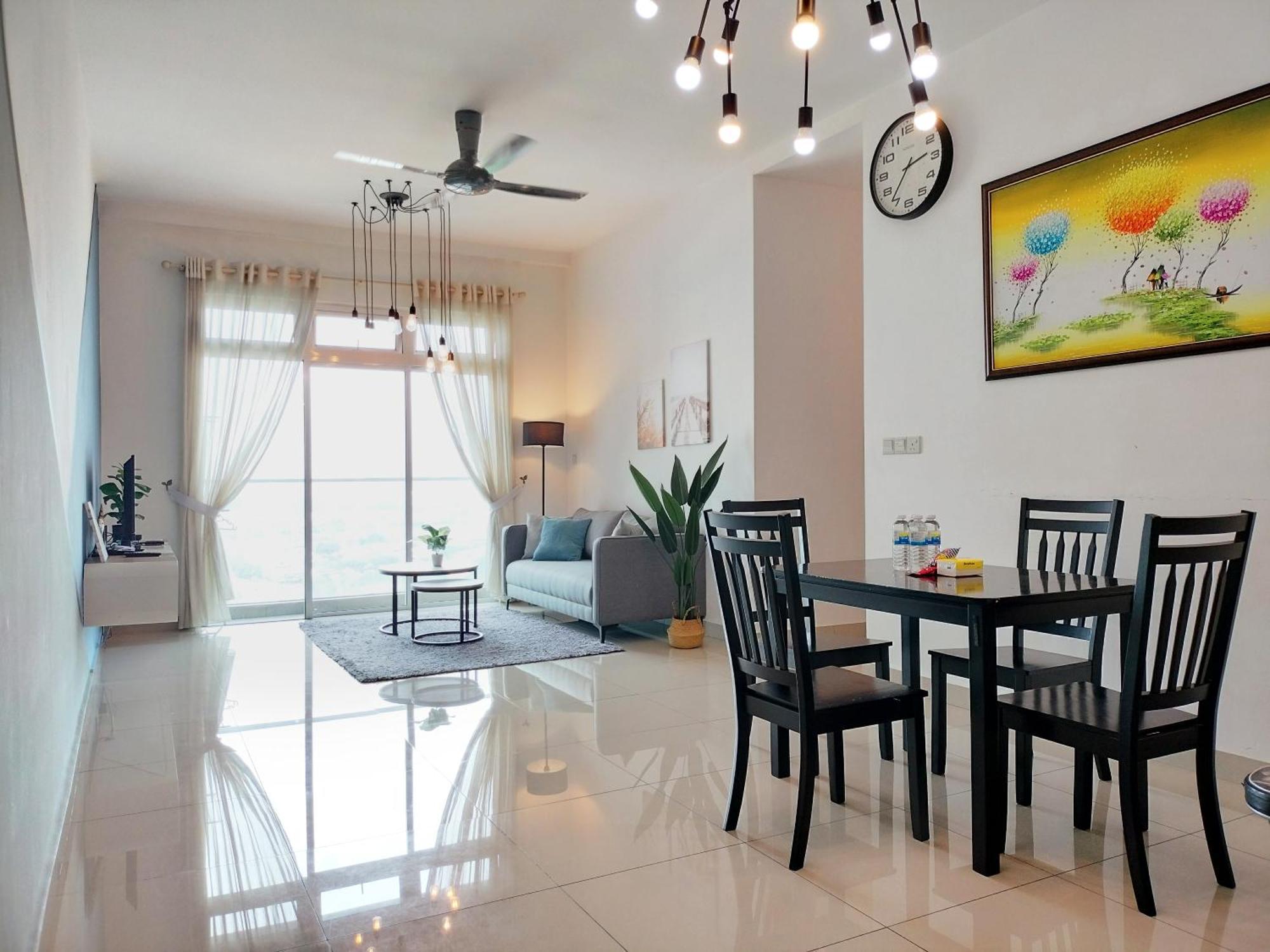 Delight Homestay Twin Galaxy Johor Bahru Exteriör bild