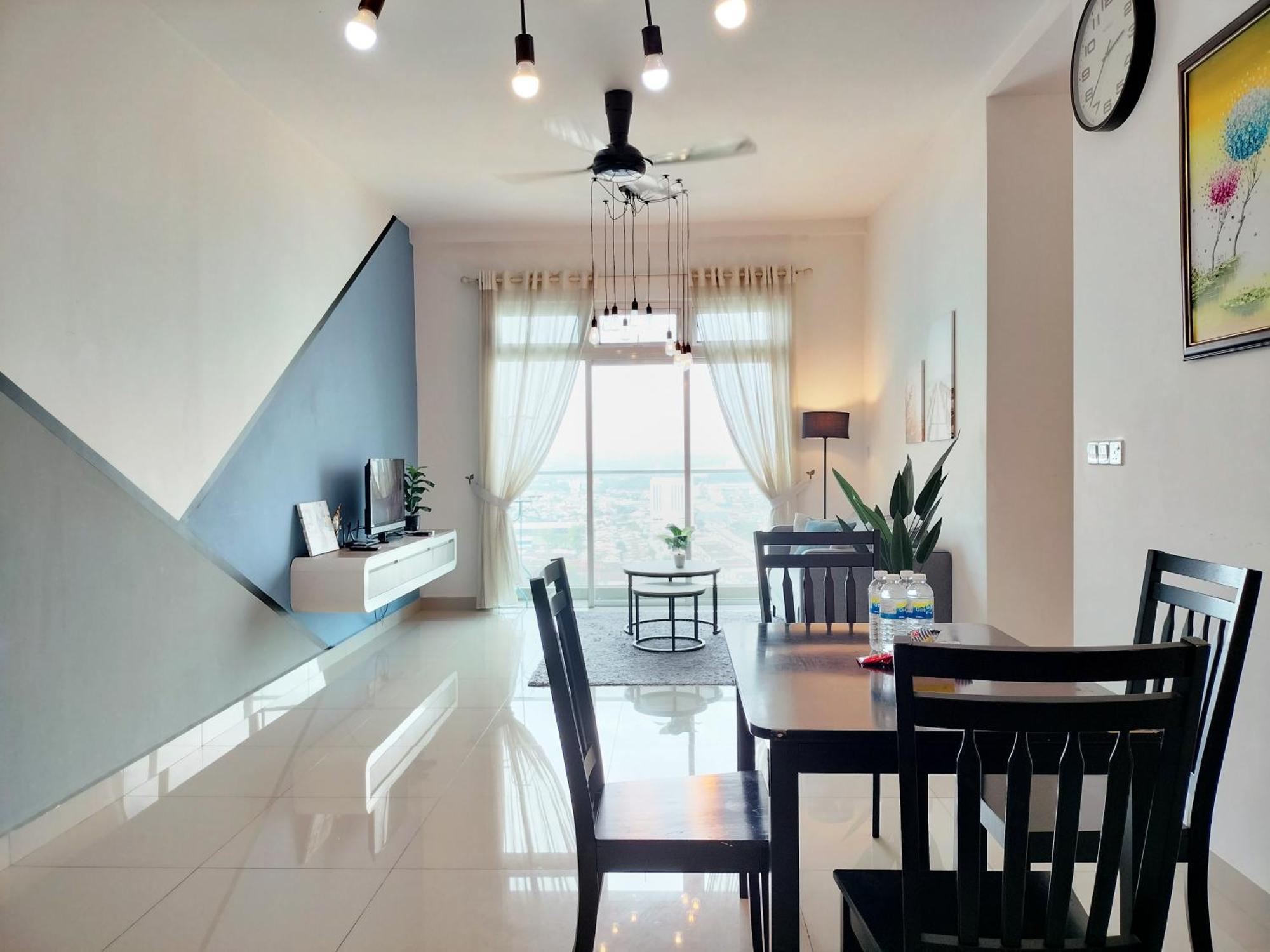 Delight Homestay Twin Galaxy Johor Bahru Exteriör bild